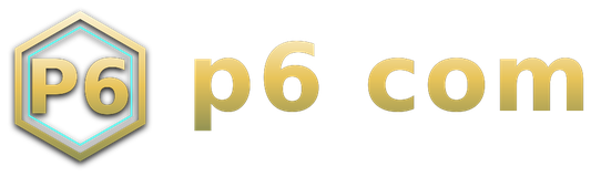 p6 com โลโก้